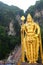 Lord Murugan statue. Batu Caves hindu temple. Gombak, Selangor. Malaysia