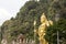 Lord Murugan Statue by Temple at Batu Caves