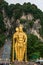 Lord Murugan Statue (Tugu Dewa Murugga), a Hindu deity at Batu Caves, Selangor, Kuala Lumpur.