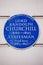 Lord Randolph Churchill Blue Plaque in London