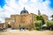 Loreto, Ancona, Italy - 8.05.2018: Sanctuary of the Santa Casa, the apse of the Basilica in Loreto, Italy