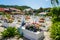 The Lorient Cemetery on the island of Saint Barthelemy, a French-speaking Caribbean island commonly known as St. Barts