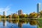 Loring Park In Autumn