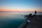 Lorne Pier at Sunset in Victoria Australia