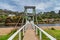 Lorne Swing Bridge at the mouth of the Erskine River. Victoria