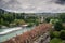`Lorraineviadukt` - Railway bridge over the over River Aare. Bern