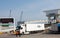 Lorry driving of a ferry at Dover port