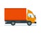 Lorry for transportation of goods and construction materials, delivery.