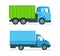 Lorry for transportation of goods, materials, machine for transporting resources.