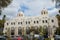 LOS ANGELES, CALIFORNIA - 18 AUG 2021: The Terminal Annex Building in Los Angeles, the central mail processing facility for Los