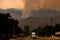 Los Angeles, California, USA - September 10, 2020: Wildfires burning across the Bay Area and Los Angeles. Fire and Heat