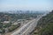 Los angeles congested highway