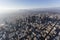 Los Angeles Hazy Afternoon Aerial