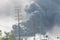 Los Angeles Junk Yard Fire 2016 Plumes Smoke