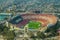 Los Angeles Memorial Coliseum aerial view