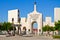 Los Angeles Memorial Coliseum On A Clear Day