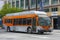 Los Angeles Metro Local bus in Long Beach, California
