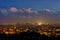 Los Angeles Nightscape: A Nighttime View from Runyon Canyon Overlook
