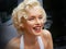 LOS ANGELES, NOV.14, 2014: Marilyn Monroe waxwork portrait at Los Angeles street. Merlin Monroe celebrity. Waxwork celebrities of