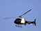 Los Angeles Police Department Helicopter in Flight