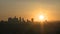 Los Angeles Skyline Sunrise