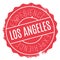 Los Angeles stamp