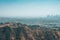 Los Angeles town from the Hollywood hills.