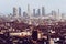 Los Angeles, United States, cityscape - skyline with retro look