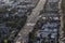 Los Angeles Ventura 101 Freeway Traffic Aerial