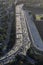 Los Angeles Ventura Freeway Vertical Aerial