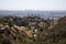 Los Angeles viewed from mountain