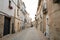 LOS ARCOS, NAVARRE, SPAIN - may 2022 a village in French Way (Camino Frances) to Santiago de Compostela
