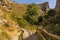 The Los Cahorros pathway leads into the Sierra Nevada mountains outside Monachil, Spain