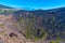 Los Canarios village and San Antonio crater at La Palma, Canary Islands, Spain