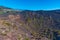 Los Canarios village and San Antonio crater at La Palma, Canary Islands, Spain