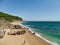 Los Castillejos beach from Barbate, Cadiz, Andalucia, Spain.