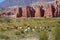 Los Castillos in the Quebrada de las Conchas in the Calchaqui Valley, Argentina