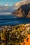 Los Gigantes and City during Sunset-Tenerife,Spain