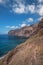 Los gigantes Cliffs, famous landmark in Tenerife island, Canary islands, Spain.