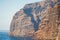 Los Gigantes rock in Tenerife