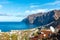 Los Gigantes rocks and Atlantic ocean, Tenerife, Canary islands, Spain