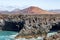 Los Hervideros caves in Lanzarote, Canary Islands.