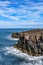 Los Hervideros, a place where lava streamed into the ocean, one of the most famous tourist attractions on Lanzarote island