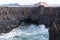 Los Hervideros. The place where lava was going to the Ocean. Lanzarote