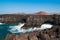 Los Hervideros, popular attraction on Lanzarote.