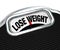 Lose Weight Words Scale Overweight Losing Fat