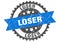 Loser stamp. loser grunge round sign.