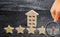 The loss of the fifth star of the restaurant or hotel. The fall in rating and recognition. Deterioration in service quality.