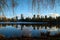 Lost Lagoon Winter Afternoon Vancouver