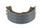 lot of brake shoes for drum brakes.
